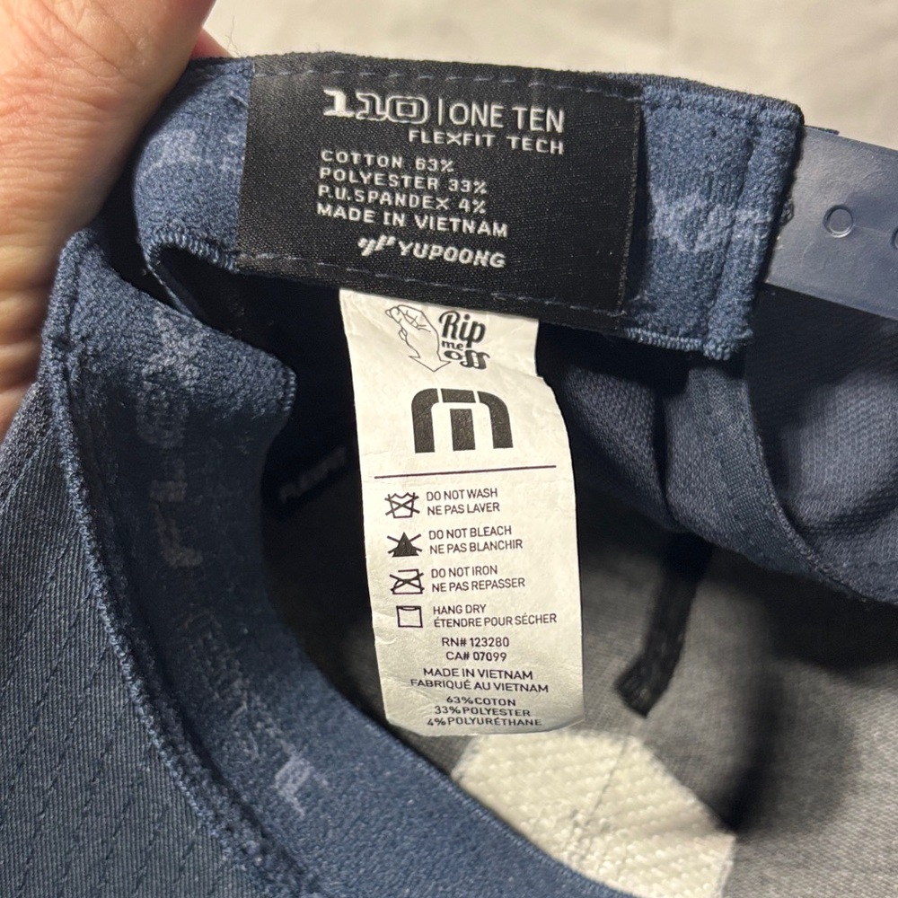 Travis Matthew Navy Blue Cap with Logo - Picture 5 of 5
